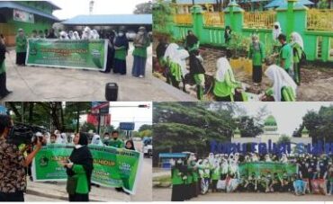 Peringati Hari Lingkungan Hidup Sedunia,Tim Adiwiyata MTsN 1Kendari Lakukan Aksi Peduli Lingkungan