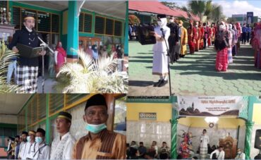 Gelar Peringatan Hari Sumpah Pemuda, MTsN 1 Kendari Rangkaikan Peringatan Maulid Nabi Muhammad SAW