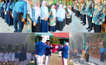 UPACARA PERINGATAN HARI PAHLAWAN TAHUN 2022 DI MTSN 1 KENDARI