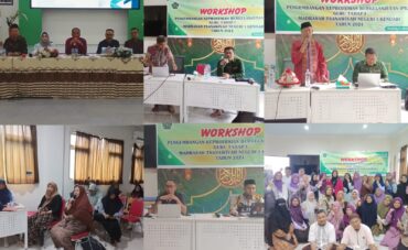 MTsN 1 Kendari Gelar Workshop Pengembangan Keprofesian Berkelanjutan (PKB) Tahap 1