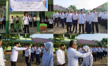 Ka.Kemenag Kota Kendari Buka Pelaksanaan Asesmen Madrasah Berbasis Komputer (AMBK ) di MTsN 1 Kendari